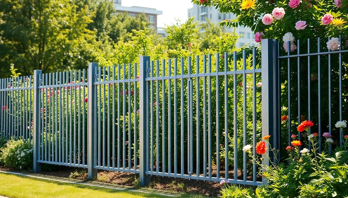 Enhance your garden's appeal with durable metal fence panels from www.metalfencepanels.co.uk.