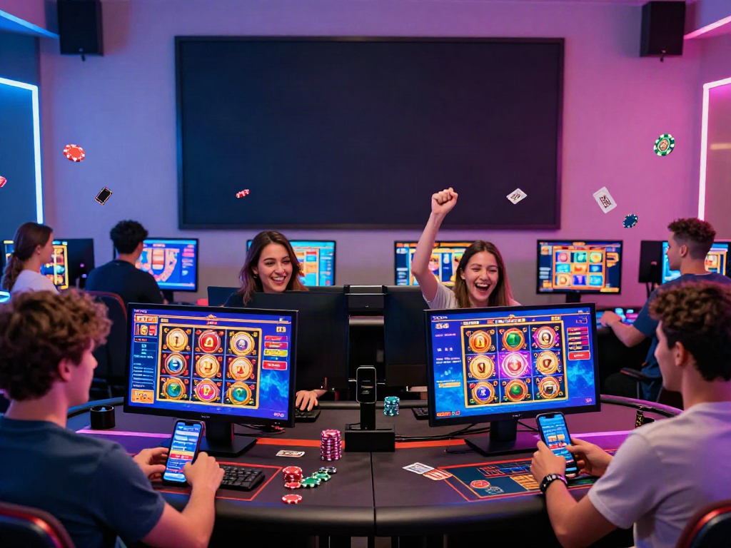 Experience the best non gamstop casinos in a vibrant online gaming atmosphere.