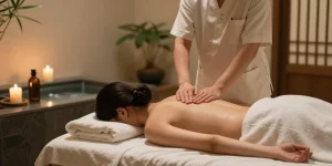 Experience royal comfort with 왕십리출장안마 during a soothing massage session at a tranquil spa.