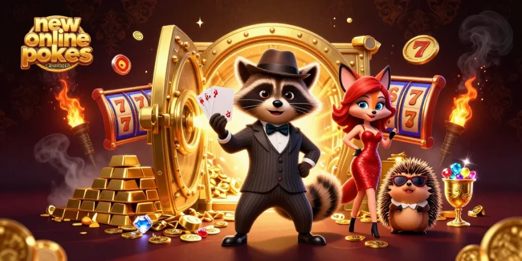 Experience thrilling new online pokies Australia with exciting visual elements and vibrant characters.